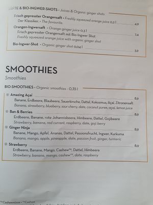 Menu at Isabella Glutenfreie Pâtisserie - Alter Wall in Hamburg