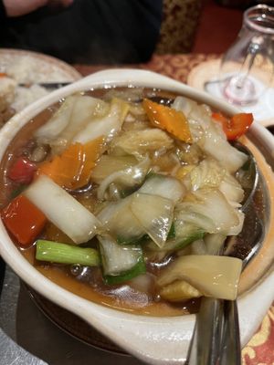 Tofu végétarien 🌱 (vegan)   at La Grande Muraille in Mons