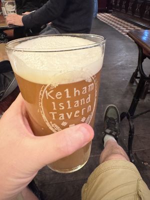Vegan real ale   at Kelham Island Tavern in Sheffield