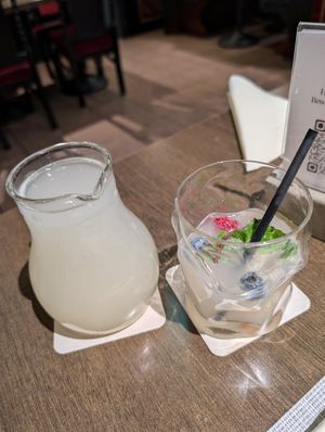 Lycheesaft at Chinarestaurant zum Goldenen Panda in Baden