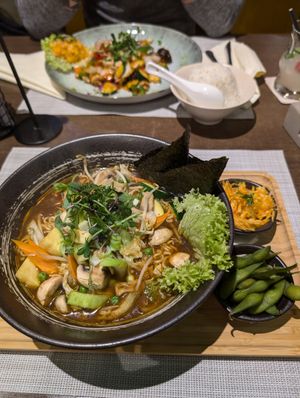 Gemüse Ramen at Chinarestaurant zum Goldenen Panda in Baden