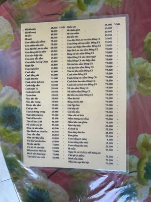 New menu  at Tin Nghia in Ho Chi Minh City