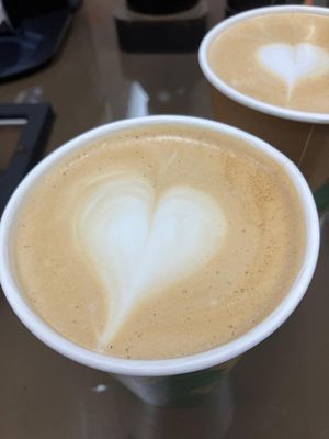 Available Lattes, housemade Syrups:  Vanilla Bean, Mocha.  Seasonal (for fall) Pumpkin Syrup.   at Casa KaWi in Cherokee