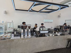 Inside at Option Coffee Bar in Udon Thani