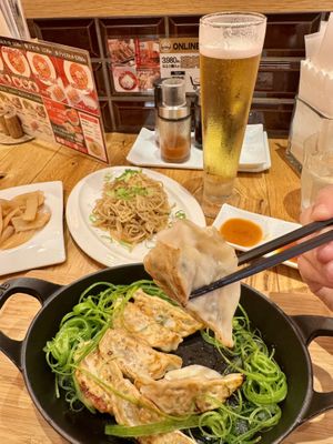   at Isogami Gyoza Bar Tomako in Kobe