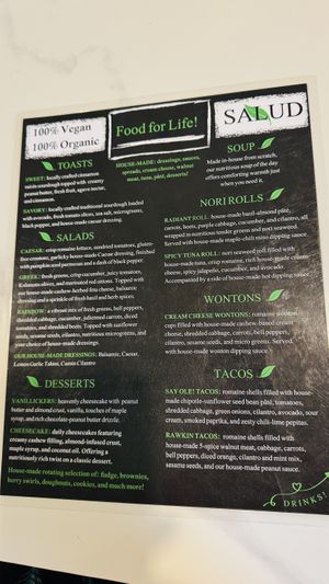   at Salud Live Kitchen and Juice Bar in Bend