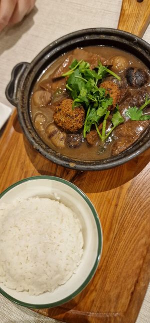 Mushroom tofu dish at Ăn Viet - Paradigm Mall in Petaling Jaya
