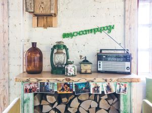 Vegetarian café “Ukrop”-Summer

The interior of “Ukrop Summer” at 14th Malaya Konushennaya St., ambience is inspired by a summer house. There are even real swings that remind the pleasant summer time.  at Cafe Ukrop II in St Petersburg