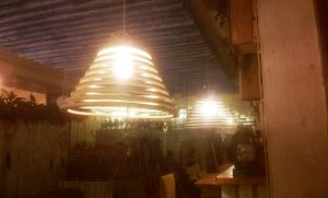 Creative interior, nice atmosphere at Cafe Ukrop II in St Petersburg