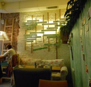 room restaurant at Cafe Ukrop II in St Petersburg