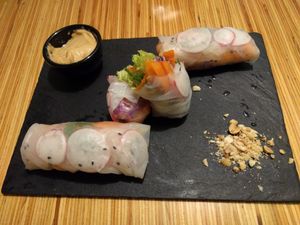Spring Rolls at Cafe Ukrop II in St Petersburg