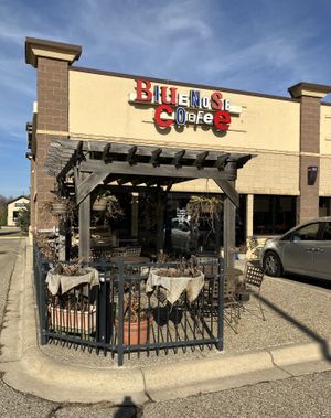 Exterior November 2024 at BlueNose Coffee in Farmington