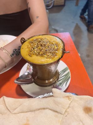 Yellow dal  at Bombay Restaurant in Koh Lipe