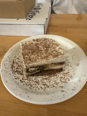 Tiramisu  at Via Tevere Main Street in Vancouver