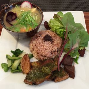 Lunch  at Tao Vege Cafe in Tokyo