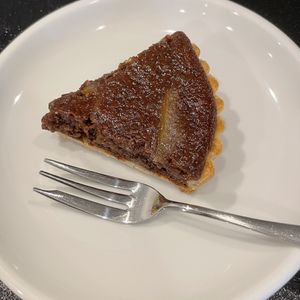 Plant-based chocolate tart  at Sappho - 本と喫茶 サッフォー in Tukuba