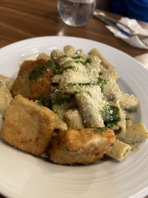 Pesto Rigatoni with Crispy Tofu  at Durvo in Las Vegas