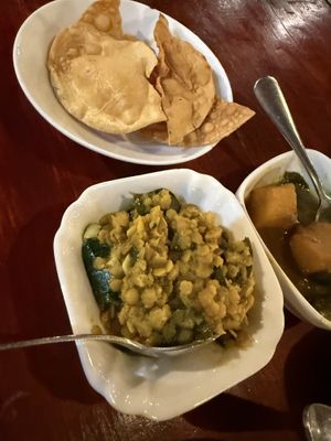 Dhal and Papadam are home made. Of course   at Ceylon Excel in Tangalle