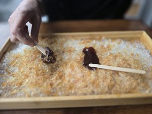 Pre-dessert at Natsu in Montreal