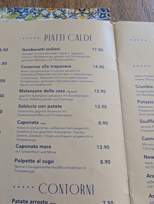 Speisekarte at SPRESSO Caffébar Cucina - Ulm  in Ulm