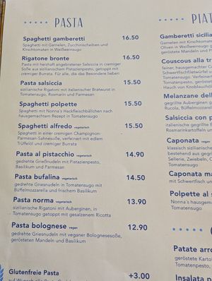 Speisekarte at SPRESSO Caffébar Cucina - Ulm  in Ulm