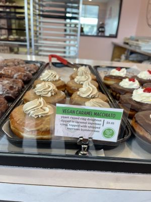 Caramel macchiato   at Torus Doughnuts in Windsor