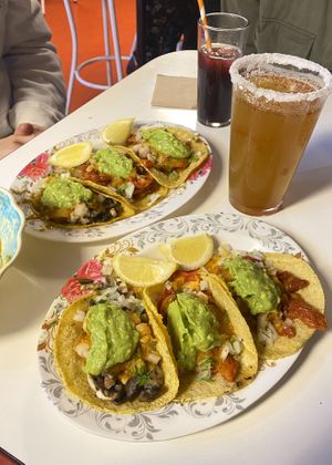 tacos   at Tijuana Tacos in Nunoa