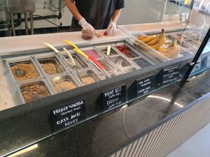 Ask for no honey 🍯 at TRU Bowl Superfood Bar in Chandler