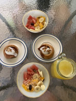 Breakfast includes ...  at 9 ó 6 Comida Vegana. in Puebla