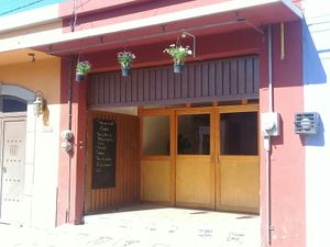 Vista desde la calle at 9 ó 6 Comida Vegana. in Puebla