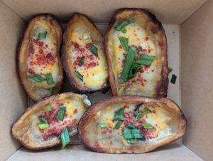 Potato skins at Station No 3 in Kirkwood