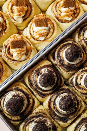 Cookies and crème and biscoff! at CINNAMOR in Canggu