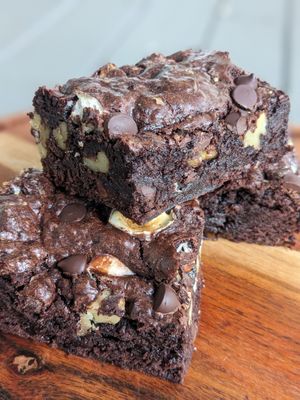 Rocky Road Brownies at Little Blue - Pop Up in Wareham