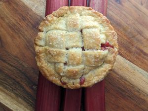 Mini Strawberry Rhubarb Pie at Little Blue - Pop Up in Wareham