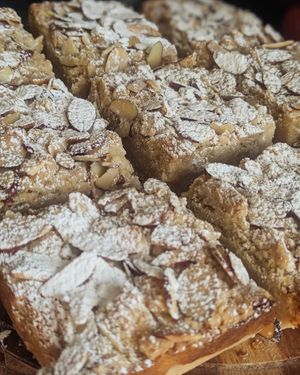 Almond Shortbread Bars-GF at Little Blue - Pop Up in Wareham