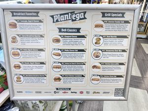 Menu, Nov 2024  at Plantega - Fresh 1 Deli & Grill in Astoria
