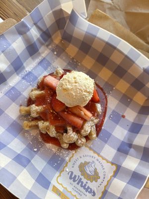   at Whips Waffle Company in St Augustine