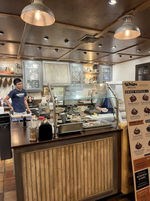Interior  at Whips Waffle Company in St Augustine