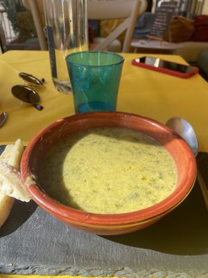 Veggie soupp  at ConTesto in Sansepolcro