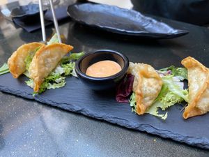 Gyoza at Wakame in Ibiza