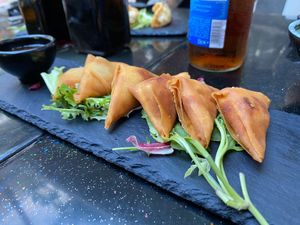 Samosa at Wakame in Ibiza