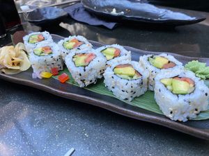 California roll veganized at Wakame in Ibiza