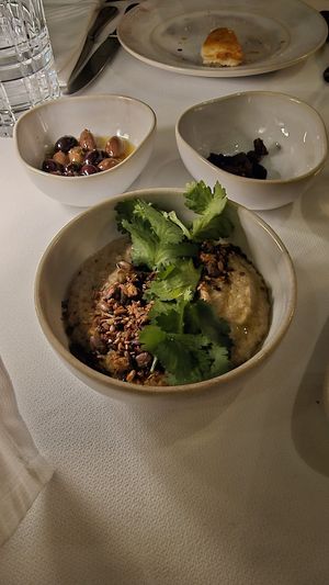babaganoush- plate is quite small. at Nem Carne Nem Peixe in Porto