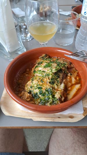 Moussaka at Gat Bar in Montgat