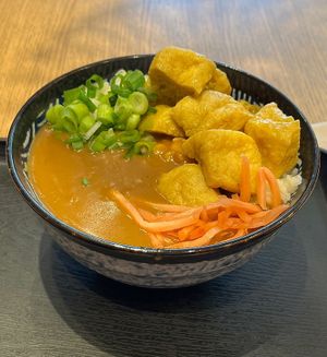 Tofu curry rice   at Kineya Mugimaru - Wimbledon in London