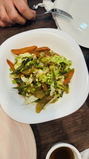 Vegetables stir fry   at Wilnag's Resto in El Nido
