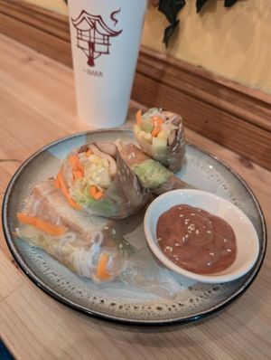 Summer Rolls at The Bami in Edinburgh