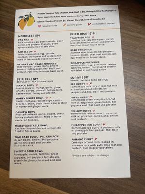   at Mango Tree  in Fonthill