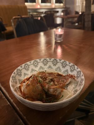 Dumplings  at Alakazam in Mexico City