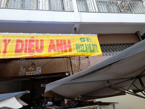 Sign at Diệu Anh in Ho Chi Minh City
